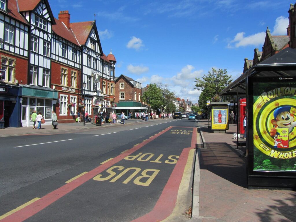 Bus Stop at Clifton Street