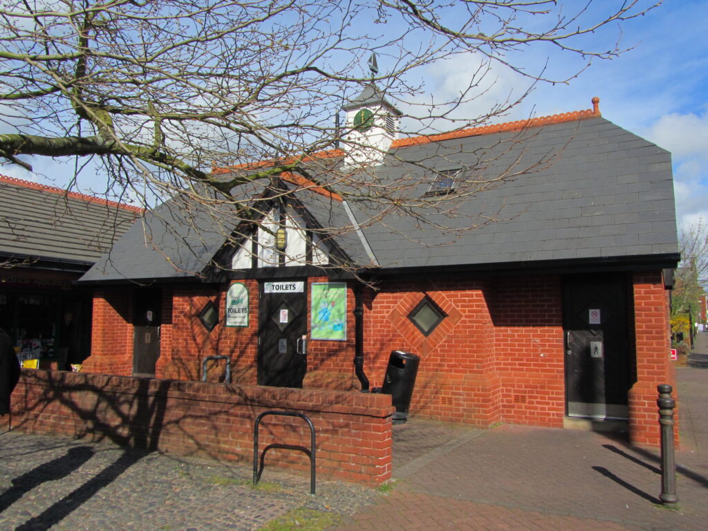 Public toilets in Lytham town centre