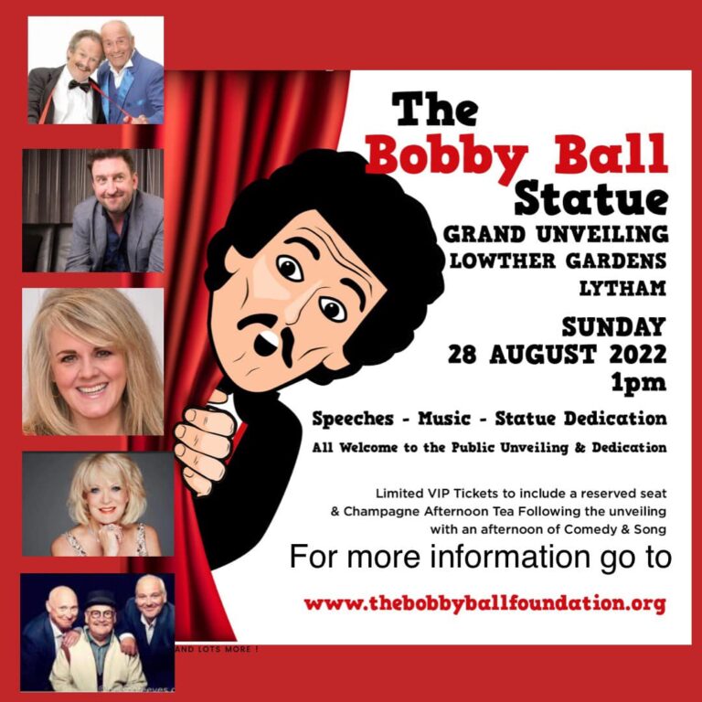 Unveiling the Bobby Ball statue