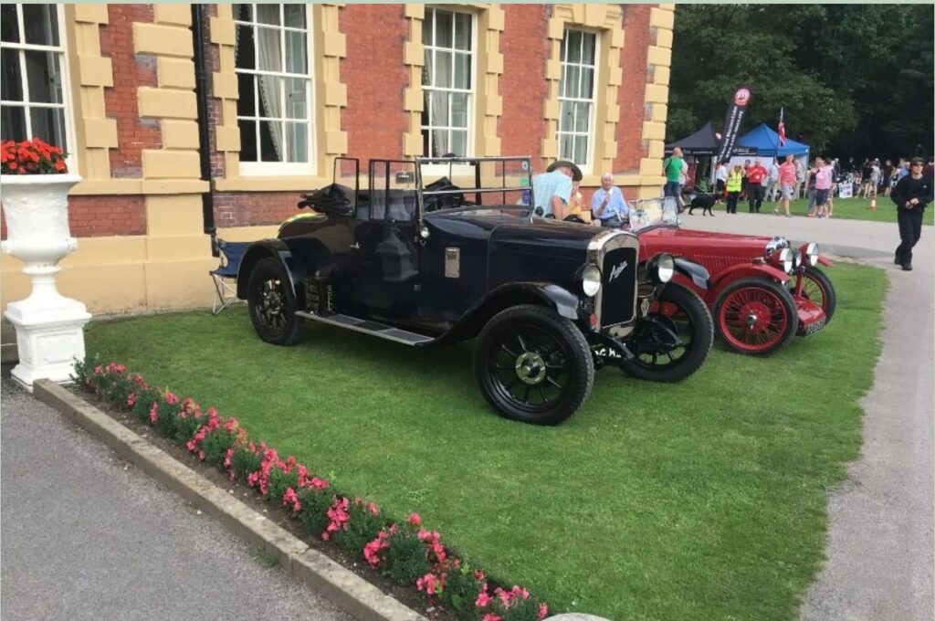 Classic cars at Lytham Hall