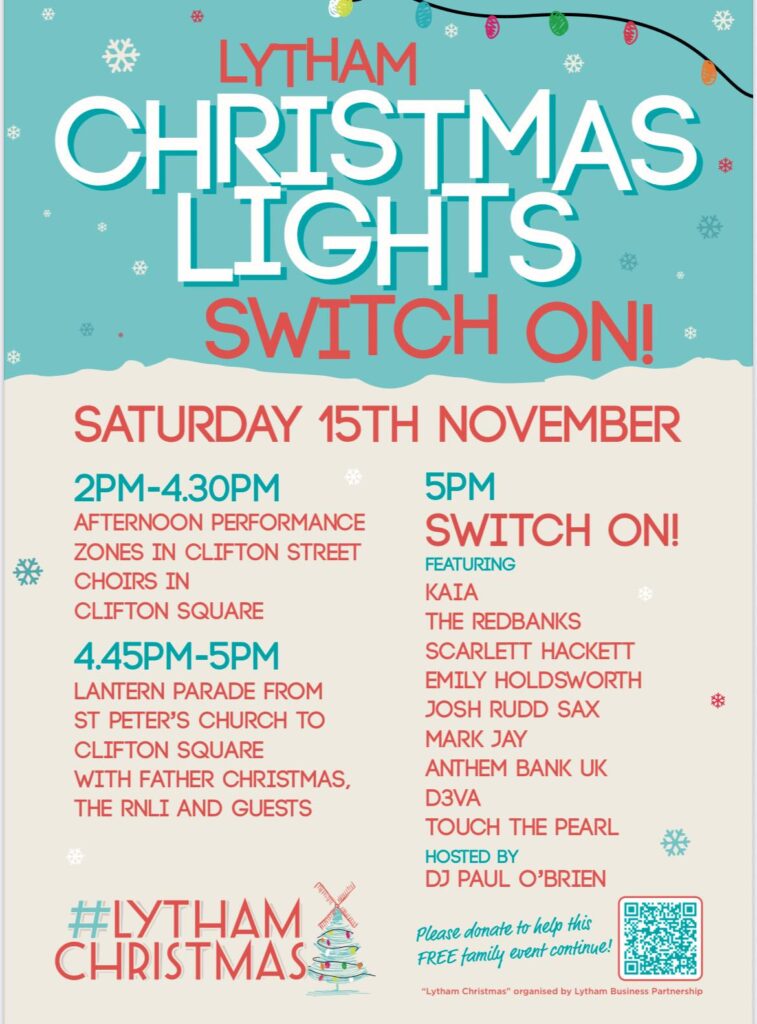Lytham Christmas Switch On 2025